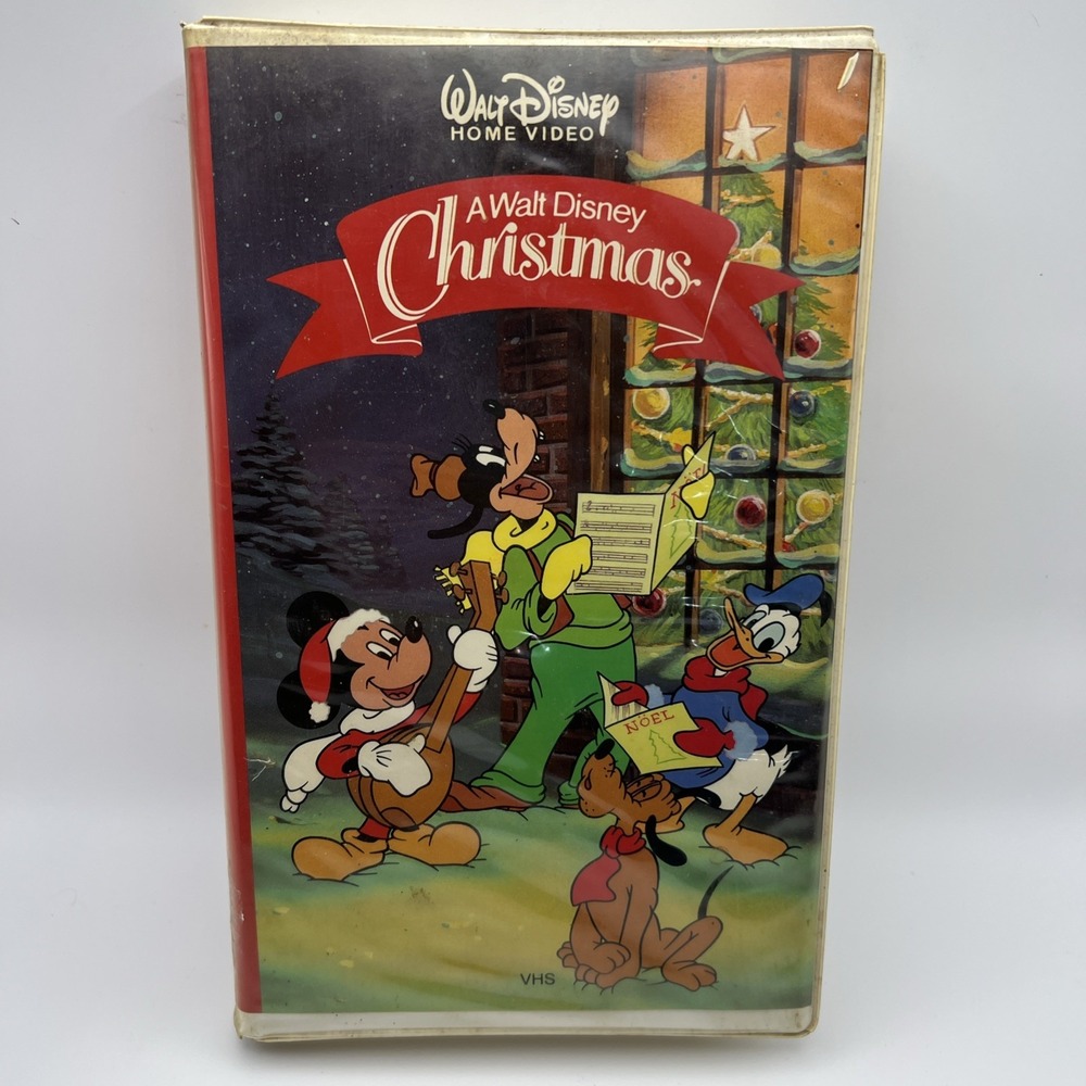 A Walt Disney Christmas (VHS Tape, 1982) -- (Rare Vintage Early Release Version)